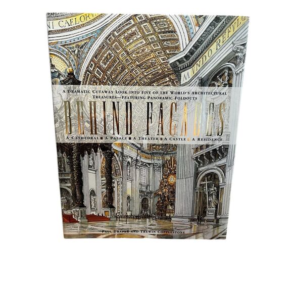 Behind Facades by Trewin Copplestone and Paul Draper (1995, Hardcover) - Picture 2 of 4